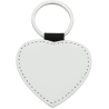 Porte-clé cuir coeur