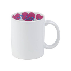 Mug 330 ml avec intérieur I love You