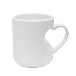 Mug anse coeur 300 ml