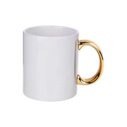Mug 330 ml avec anse or